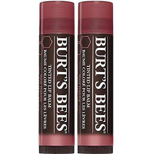 Burt's Bees Lip Balm, Tinted Moisturizing Lip Care Easter Basket Stuffers, Mo...