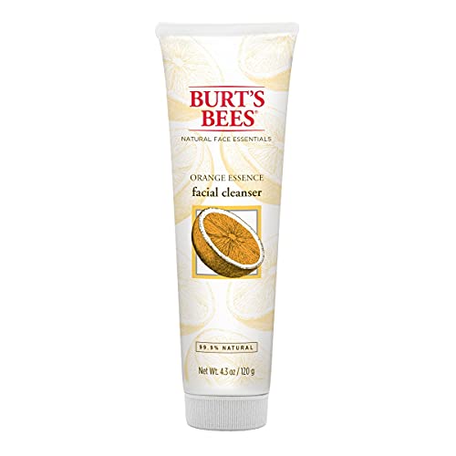 Burt's Bees Orange Essence Facial Cleanser, Sulfate-Free Face Wash, 4.3 Oz (P...