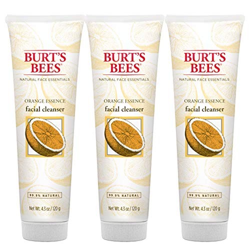 Burt's Bees Orange Essence Facial Cleanser, Sulfate-Free Face Wash, 4.3 Oz (P...
