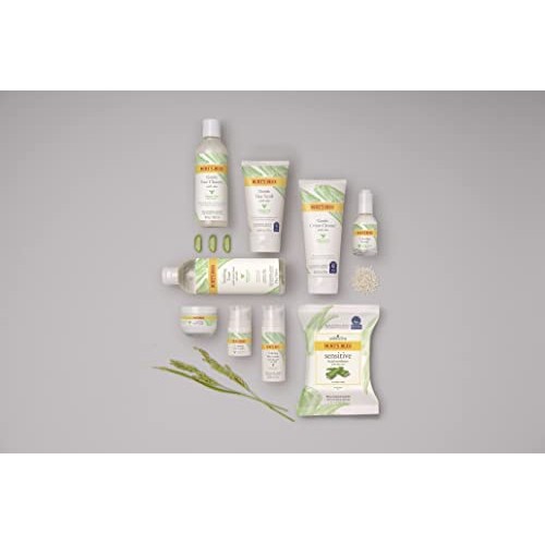 Burt's Bees Sensitive Facial Cleansing Towelettes with Cotton Extract for Sen...