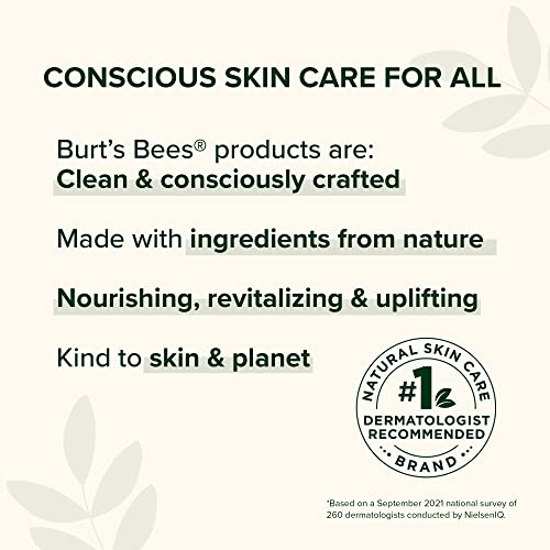 Burt's Bees Sensitive Facial Cleansing Towelettes with Cotton Extract for Sen...