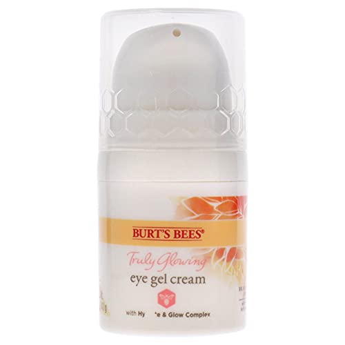 Burts Bees Truly Glowing Eye Gel Cream Unisex 0.5 oz, White