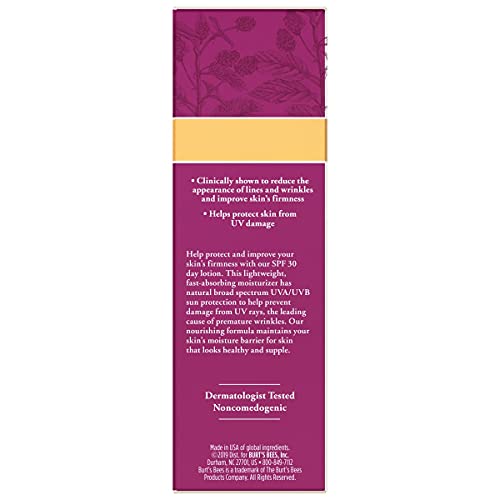 Face Lotion, Burt's Bees Retinol Alternative Facial Moisturizer, Anti-Aging S...