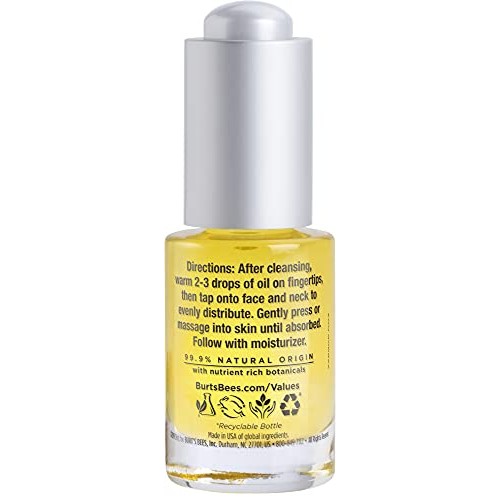Face Oil, Burt's Bees Hydrating & Anti-Aging Facial Care, 0.51 Ounce (Packagi...