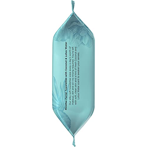 Face Wipes, Burt's Bees Facial Cleansing, Makeup Remover Towelettes, 3 in 1 H...