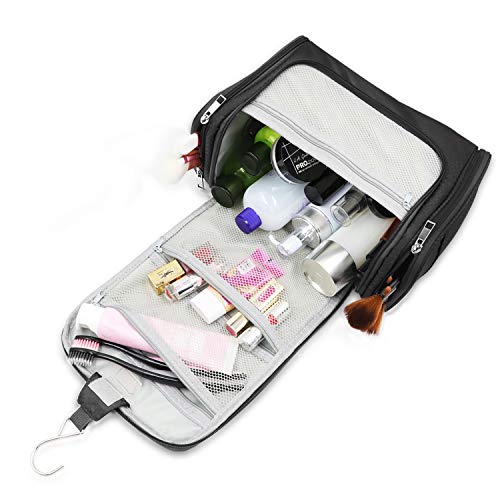 Extra Large Capacity Hanging Toiletry Bag for Men & Women, Portable Waterproo...