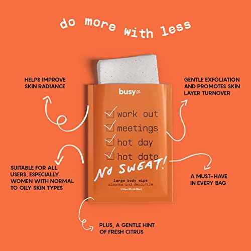 Refresh Line Body Wipes for Women - Cleansing Body Wash Wipes, Armpit Wipes &...