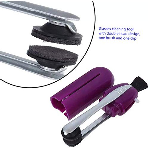 BUTIAN Eyeglasses Sunglasses Cleaner-Mini Portable Carbon Fiber Superfine Tec...