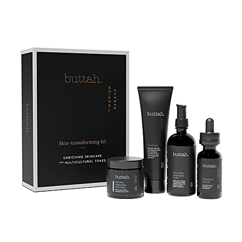 Buttah Skin Supreme Kit for Melanin Rich Skin | Oil-Free Hyaluronic Gel Cream...
