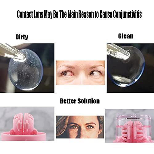 Eye Wash Cup，Eye Wash Bath Kit – 2pcs Silicone Eye Cup for Effective Eye Cle...