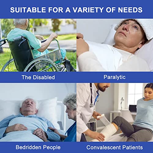 BUYHAO 50" x 40" Positioning Washable Bed Pad with 8 Handles, Draw Sheets for...