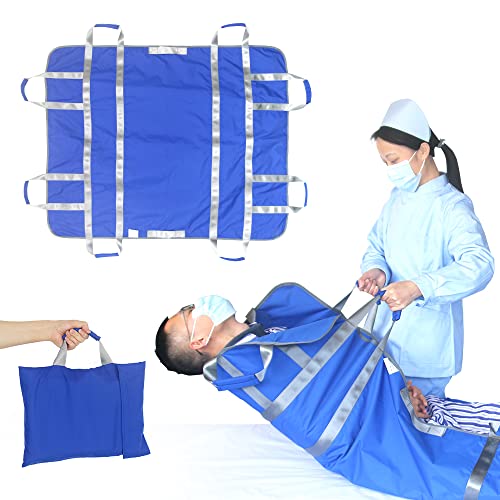 BUYHAO 50" x 40" Positioning Washable Bed Pad with 8 Handles, Draw Sheets for...