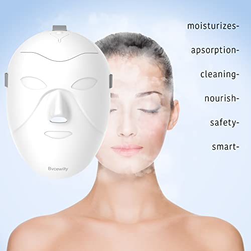 Facial Steamer Bvcewilty Face Steamer for Facial Deep Cleaning, Nano Ionic Fa...