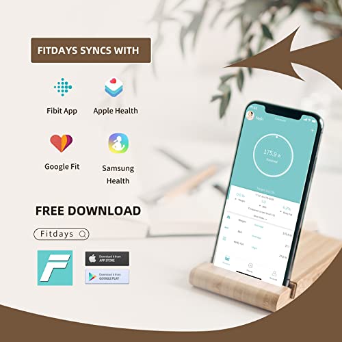 Body Fat Scale, Bveiugn Smart Scale for Body Weight BMI Digital Bathroom Wire...