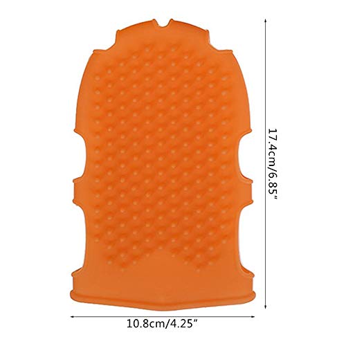 BYBYCD Silicone Multifunctional Smooth Slimming Cellulite Brush Bathing Massa...