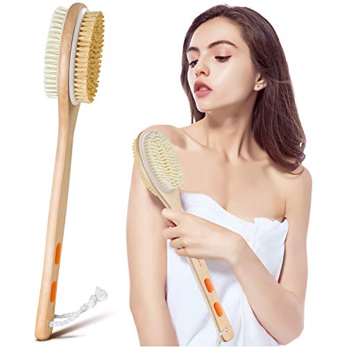 Shower Brush, Bymore Dry Brushing for Body Cellulite and Lymphatic, Dry Skin ...