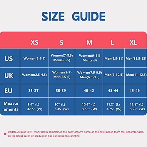 BYRIVER Reflexology Foot Massager Tools, Acupuncture Massage Slippers Shoes S...