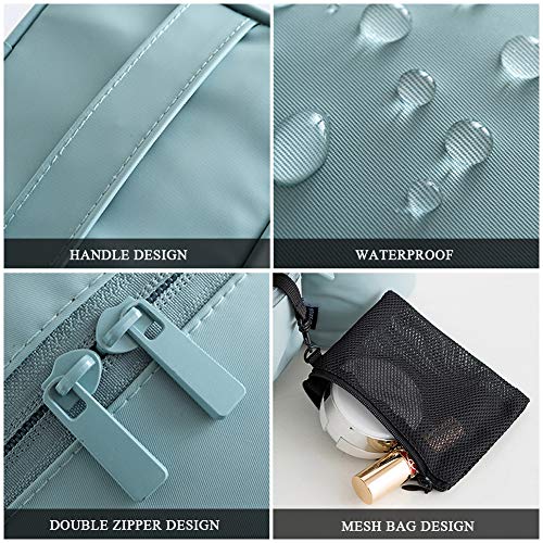 Makeup Bag Travel Cosmetic Bag Small Makeup Brush Holder Organizer Cute Porta...