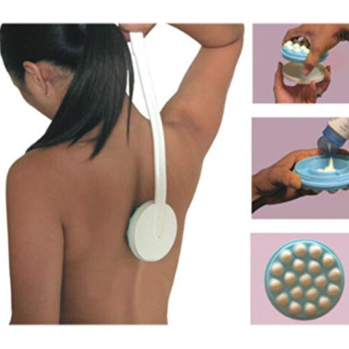Bzocio Lotion Applicator Back Leg Bath Massage Tool with Long Handle