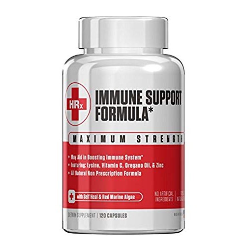 Immune Support Formula (H Rescue Discreet) Immune Support Supplement L Lysine...