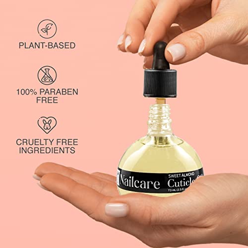 C CARE Sweet Almond Cuticle Revitalizing Oil 2.5 oz - Moisturizes and Strengt...