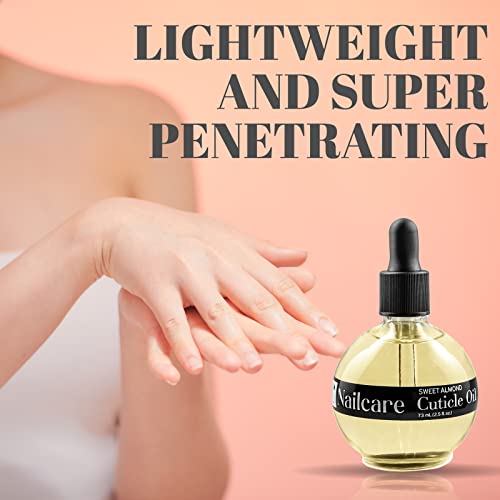 C CARE Sweet Almond Cuticle Revitalizing Oil 2.5 oz - Moisturizes and Strengt...