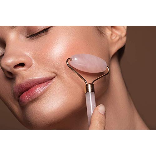 Natural Jade Roller For Face - Aging Wrinkles, Puffiness Facial Skin Massager...