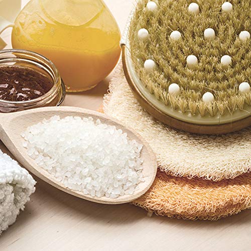 CSM Body Brush For Beautiful Skin - Solid Wood Frame & Boar Hair Exfoliating ...