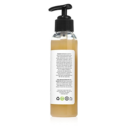 CSM Organic Face Wash for Gently Exfoliating and Clarifying Acne Prone and Dr...