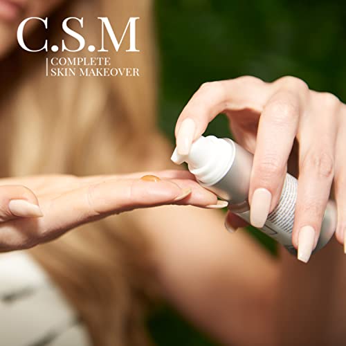 CSM Reverse Organic Eye Serum - Hyaluronic Acid & Collagen Anti-Aging Formula...