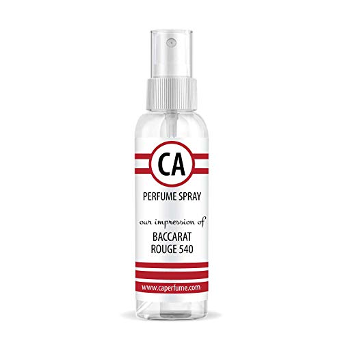 CA Perfume Impression of Baccarat Rouge 540 Unisex Travel Size Refillable Ato...