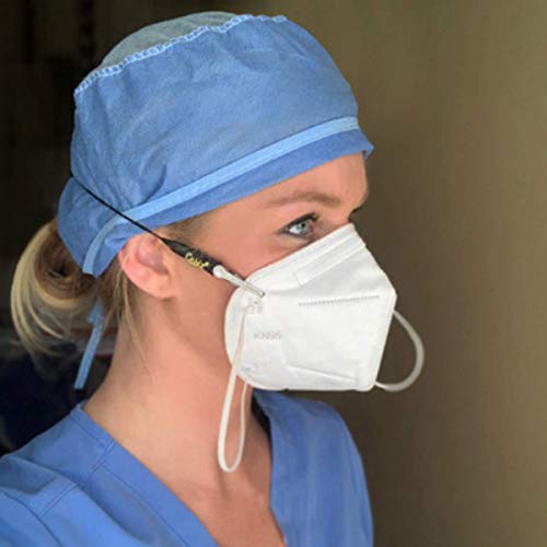 Cablz Mask Retainer Lanyard | Adjustable Mask Retainer | Fits All Masks (Black)