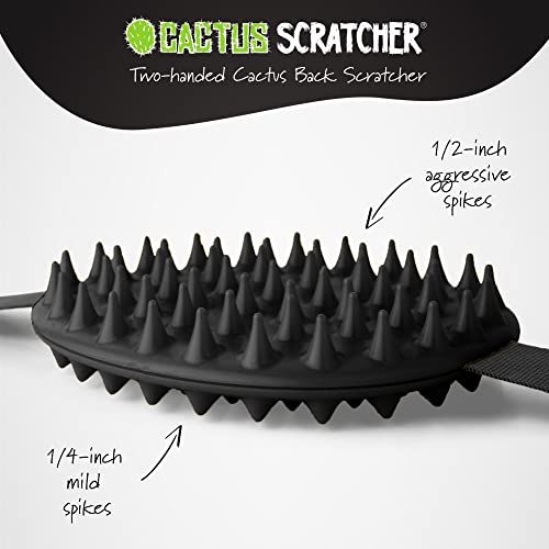 Original Cactus Back Scratcher | 2 Sides: Aggressive and Moderate | Perfect T...