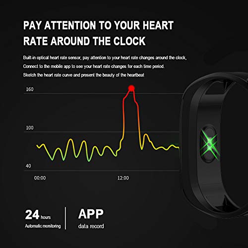 CADIC Fitness Tracker for Women and Men with Heart Rate Sleep Monitor Step Ca...