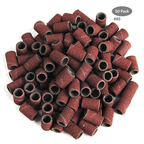 Cadrim Nail Art Drill Bits and Sanding Bands Sets, Electric Nail Drill Machin...