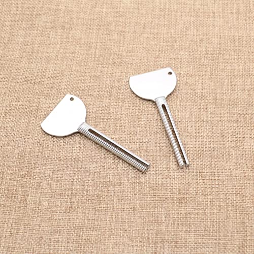 Cafurty 2 Pack Tube Toothpaste Squeezer, Metal Tube Squeezer Tube Winder Econ...