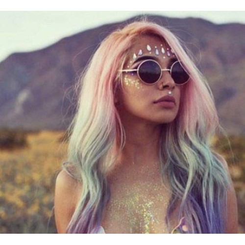 CAI Beauty NYC Violet Glitter | Easy to Apply, Easy to Remove | Roll On Shimm...