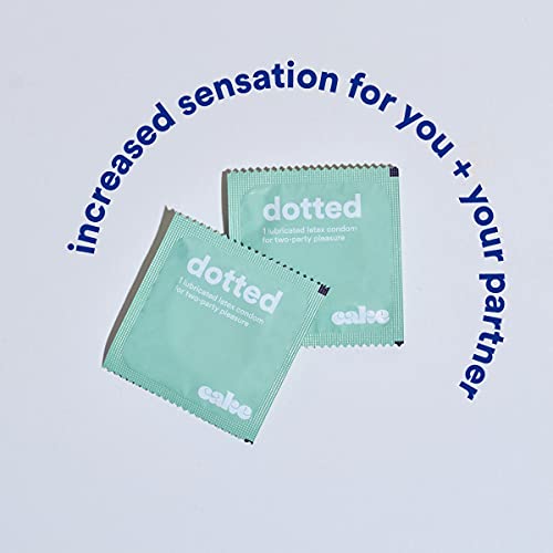 Hello Cake Dotted Condoms, Lubricated Natural Latex, Unique Dotted Texture – ...