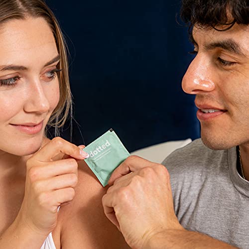 Hello Cake Dotted Condoms, Lubricated Natural Latex, Unique Dotted Texture – ...