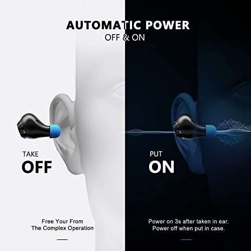 CAKOSSY Newest Rechargeable Hearing Aids For Seniors & Adults with Auto Power...