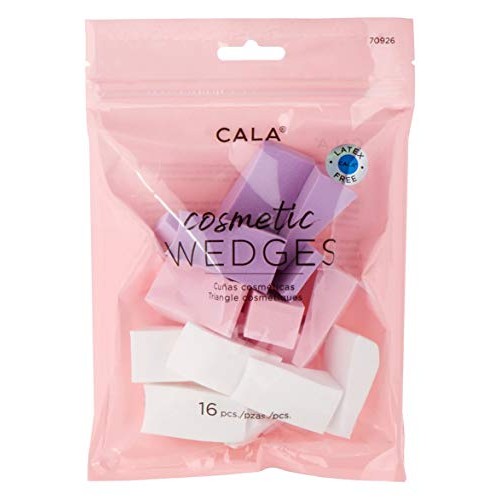 Cala Beauty 16 Pc Professional Artist Studio Quality Makeup Wedges Sponges