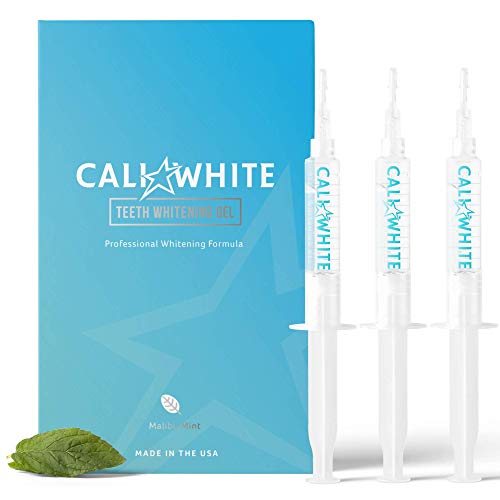 Cali White Teeth Whitening Gel Refills, 35% Carbamide Peroxide, Natural, Vega...