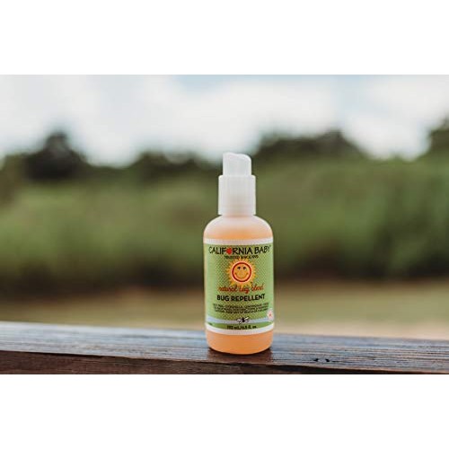 California Baby Plant-Based Natural Bug Repellant Spray (6.5 fl. oz.) Skin Sa...