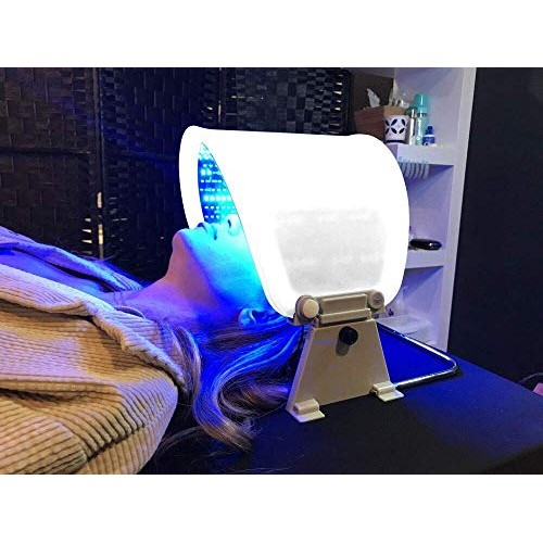 Newest 2022 White beauty 3colors LED Light-Ther-apy fa-ce faci-al skin care m...