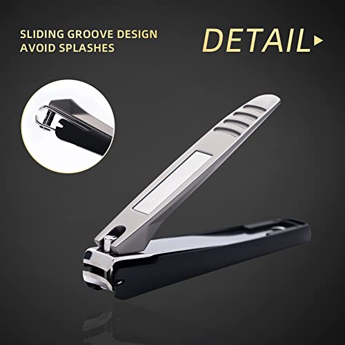 Nail Clippers Set Thick Sharp Toenail Clippers Anti Splash Fingernail Clipper...