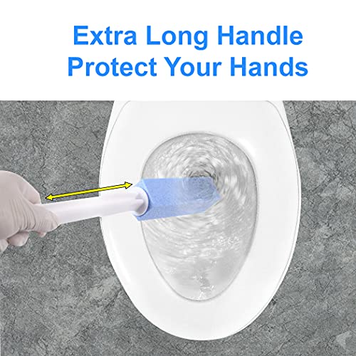 Calvana 2-Pack Pumice Stone for Toilet Cleaning with Handle Toilet Bowl Clean...