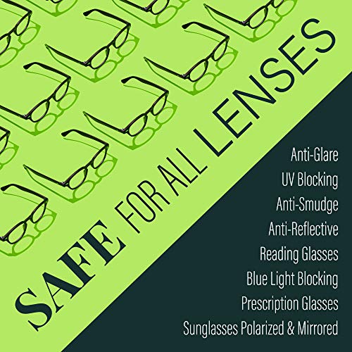 Calyptus Eyeglass Lens Cleaner Spray Kit | Plant Based and USA Made | 6 Ounce...