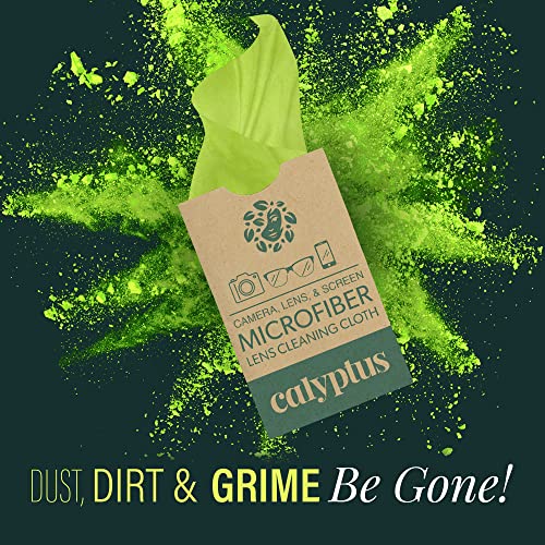 Calyptus Lens Cleaning Cloth | Japanese Microfiber Glasses and Screen Cleaner...