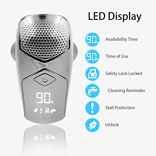 Head Shaver for Men, 5-in-1 6D Blade Mens Electric Razor LED Cordless Recharg...