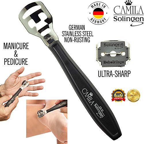 Camila Solingen CS22 Callus Remover for Feet and Hand, Dry Feet Treatment and...